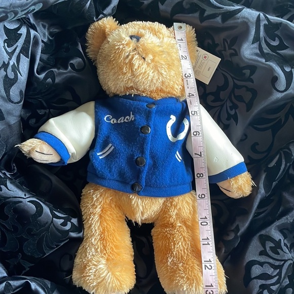 Indianapolis Colts Collectible Bear NFL Licensed Plush Bear Letterman’s Jacket - Picture 5 of 6